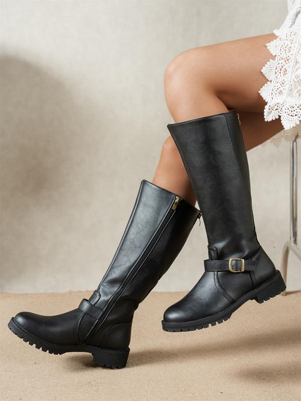 Elsie | Elegante bota de mujer con tacón bajo
