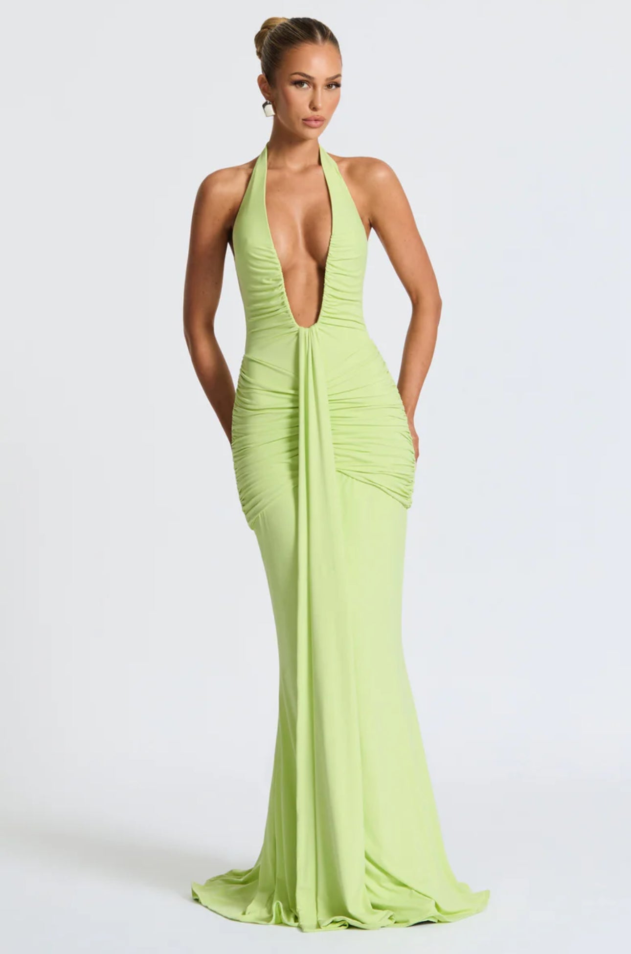 Vestido Tatiana™ | Elegancia fluida con escote halter