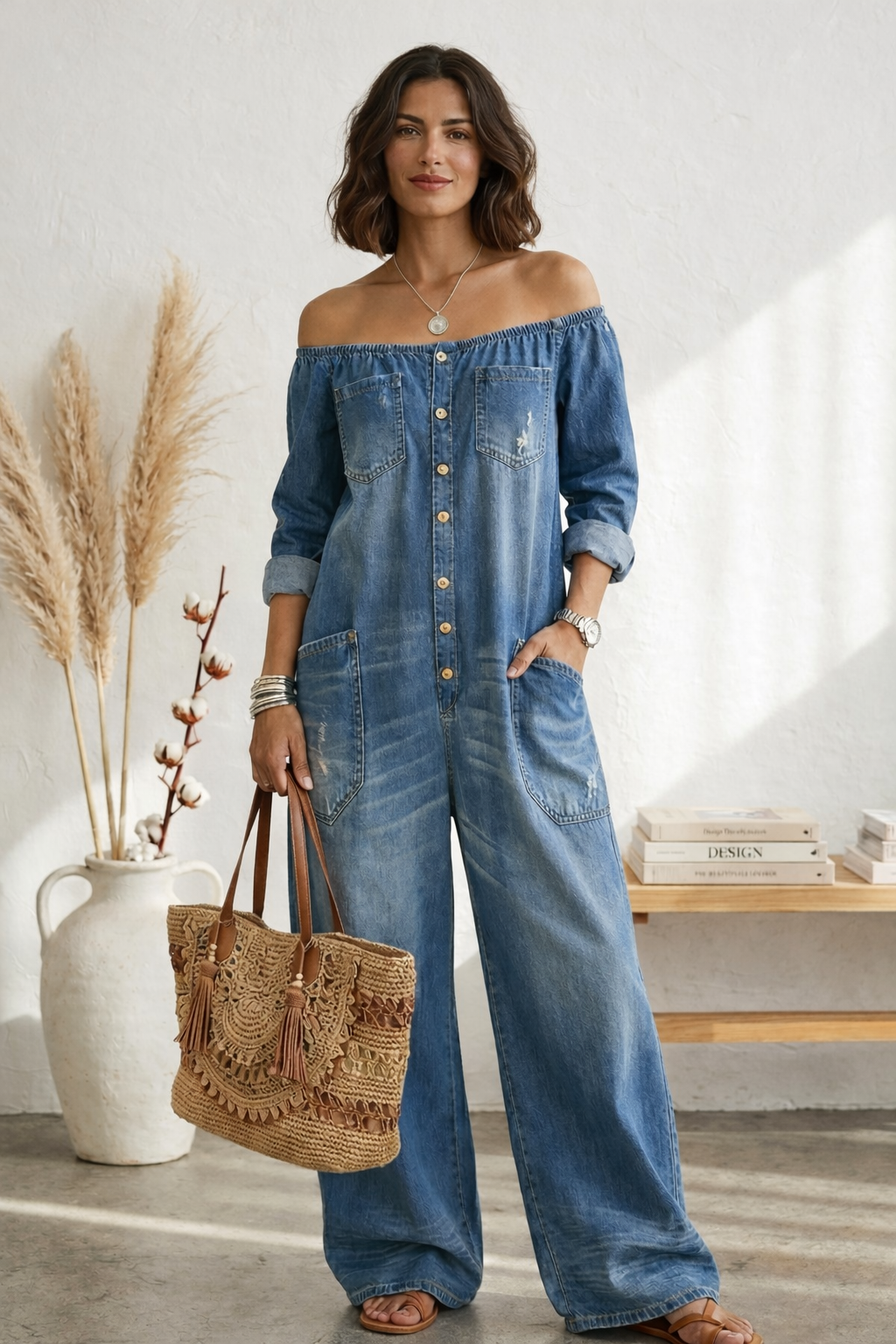 Serrano Madrid™ | Alma Mono Escote Bardot