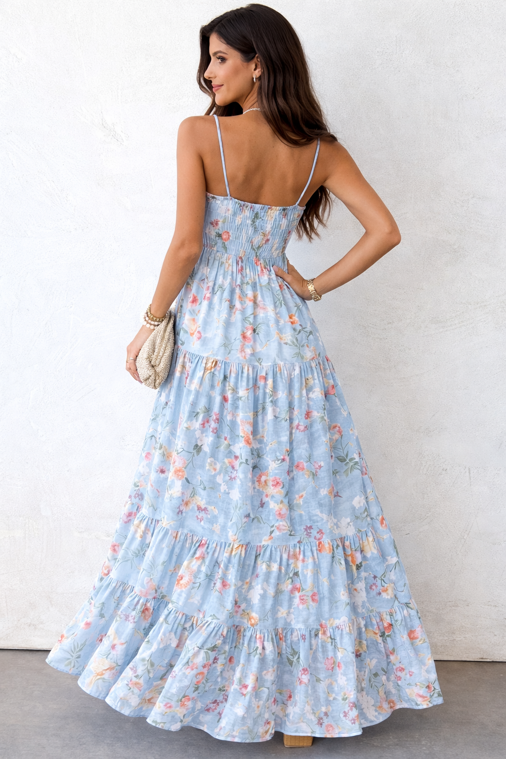 Vestido Celeste™ | Frescura floral con elegancia natural
