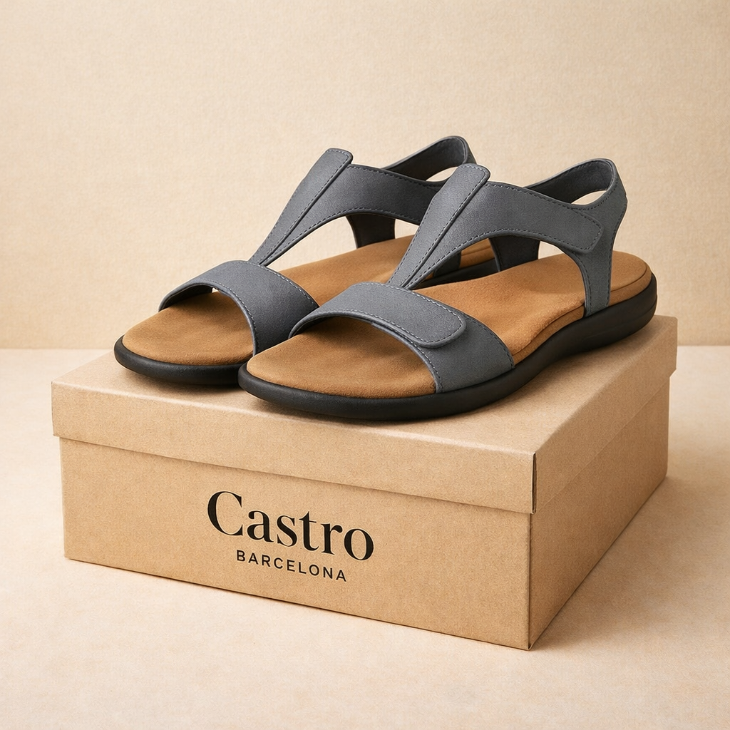Brisa|™Sandalia con suela de cuña cómoda