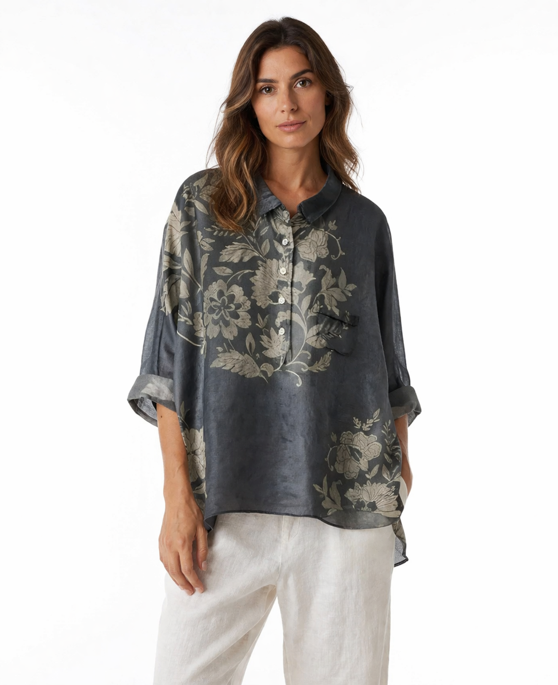 Celeste | Elegante Blusa De Verano