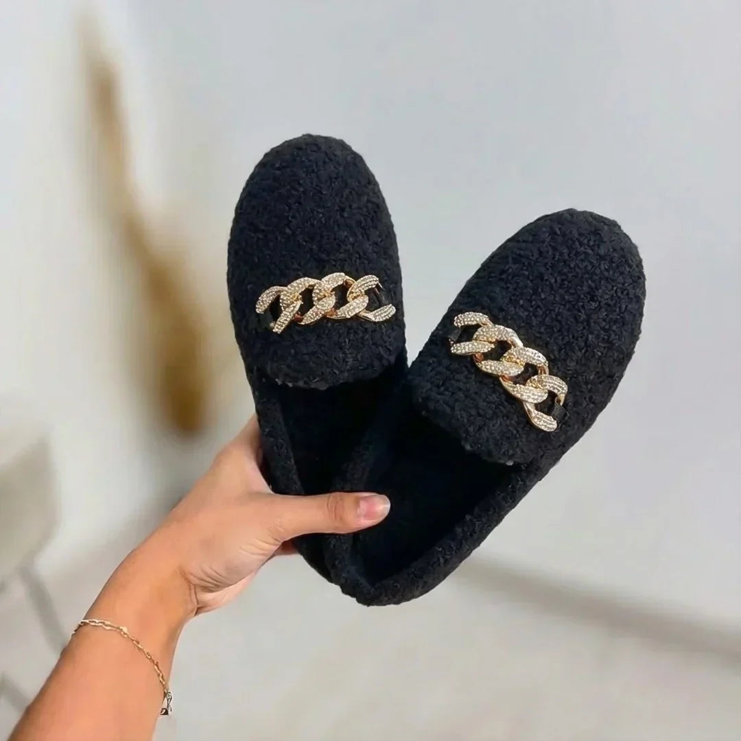 Mina - Pantuflas Luxe Éclat