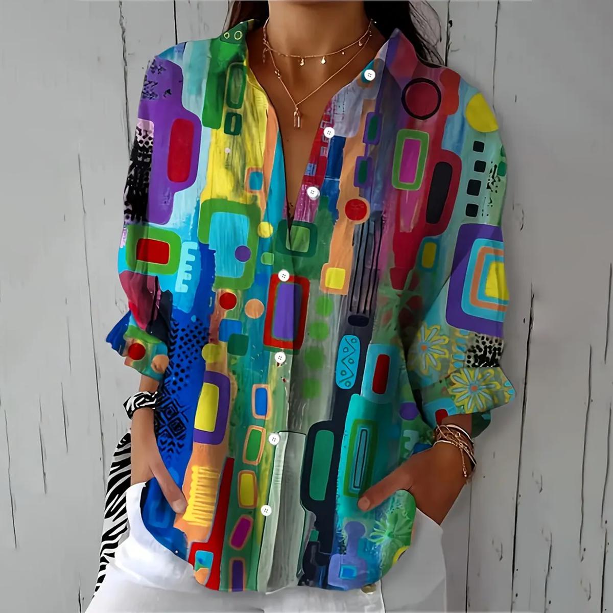 Freja | Blusa Abstracta