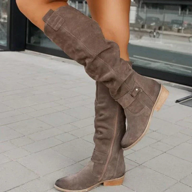 Lima - Botas de efecto ante cómodas y cálidas