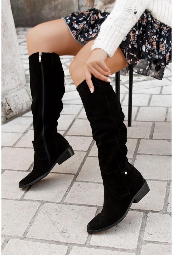 Lima - Botas de efecto ante cómodas y cálidas