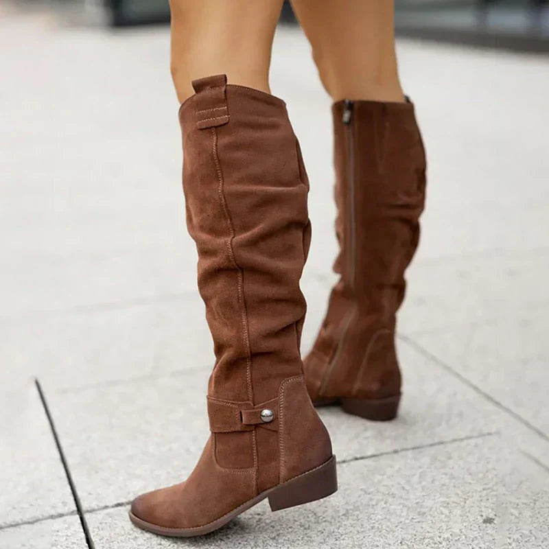 Lima - Botas de efecto ante cómodas y cálidas