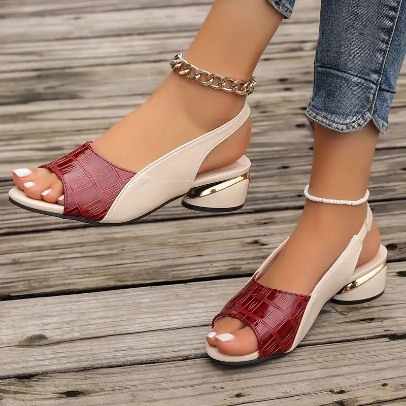 GLORIA | Sandalias ortopédicas elegantes