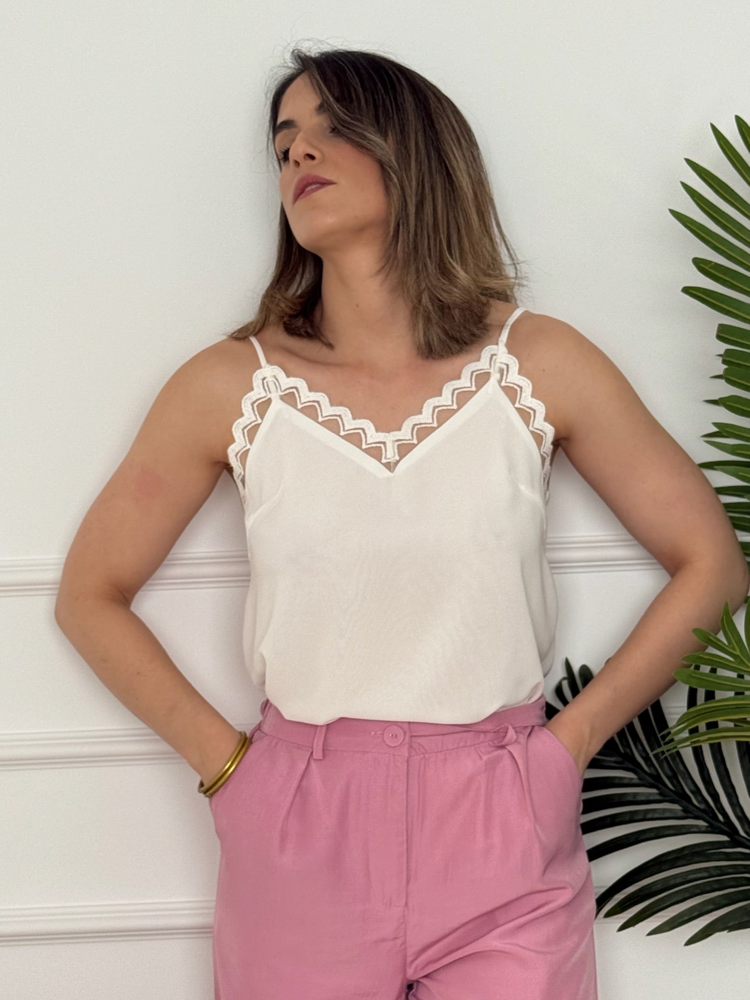 Top lencero blanco | Missi