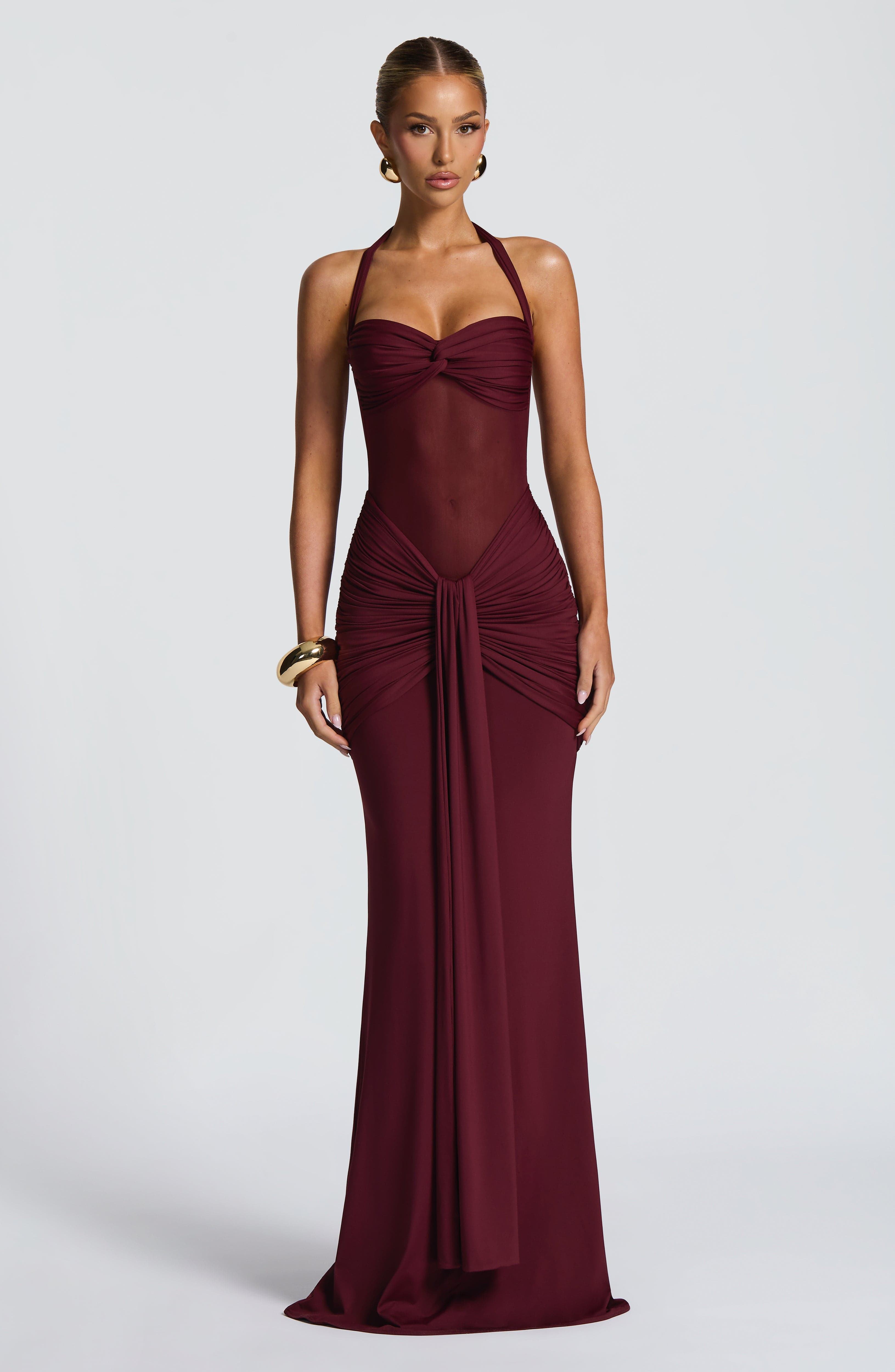 Vestido Yolanda™ | Elegancia esculpida con efecto drapeado